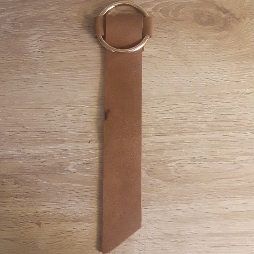 Brown Leather Thick Strap bracelet